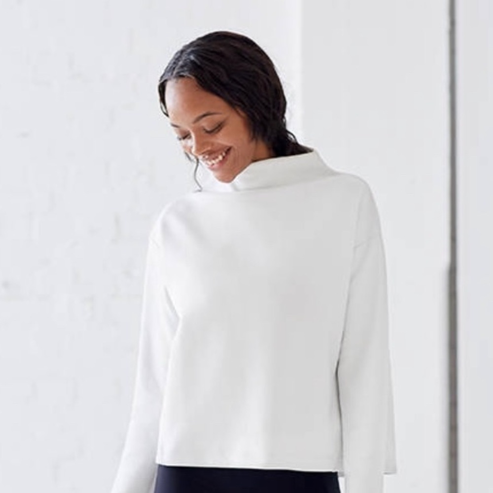 ADAY Like a Boss Sweatshirt White